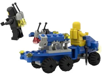 Space: Mobile Command Trailer 乐高 LEGO 1558 image 4