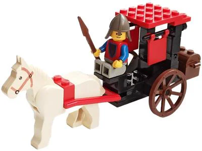 Castle: Girls' wagons 乐高 LEGO 6023 image 2