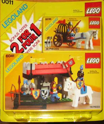 Castle: Knight's armor and carriage 乐高 LEGO 6016 image 1