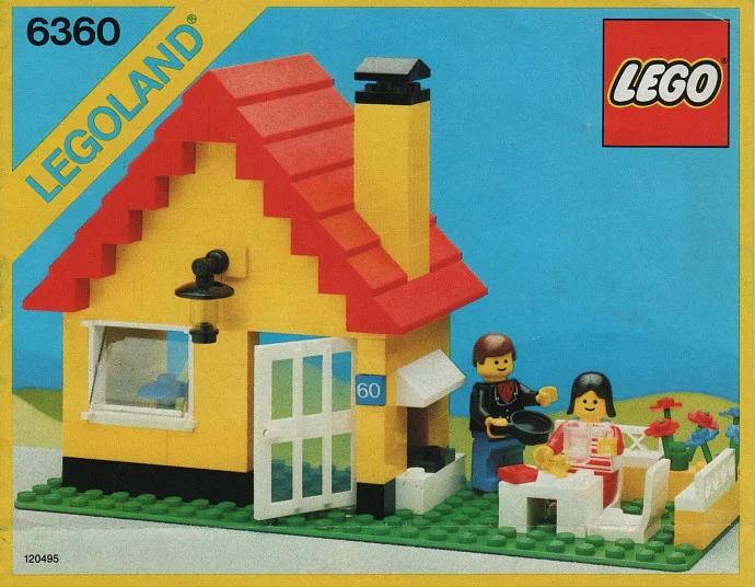 The weekend cabin 乐高 LEGO 6360 image 1