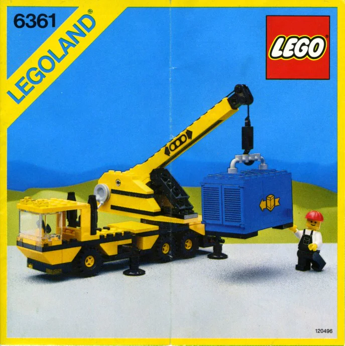 Mobile crane 乐高 LEGO 6361 image 1