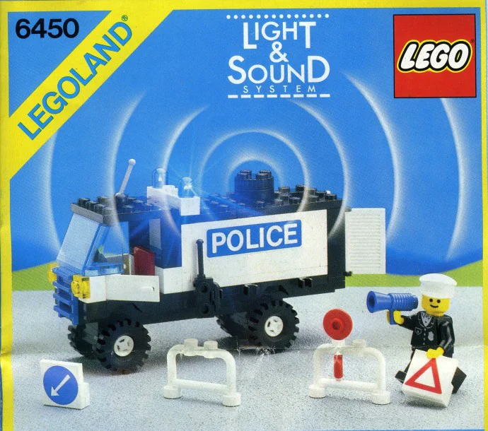 Police: motor police vehicles 乐高 LEGO 6450 image 1
