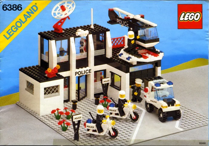 Police Headquarters 乐高 LEGO 6386 image 1