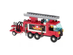Fire: ladder fire truck
