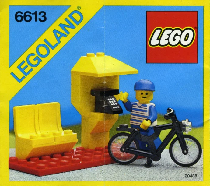 Telephone booth 乐高 LEGO 6613 image 1