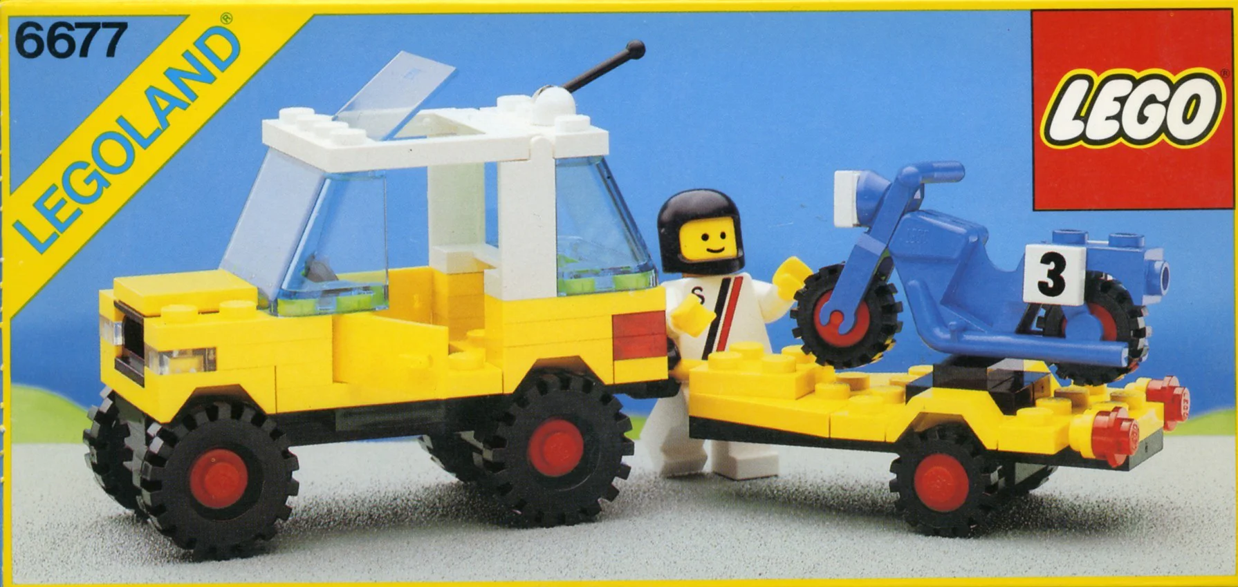 Motorcycle Off-Road Racing 乐高 LEGO 6677 image 1