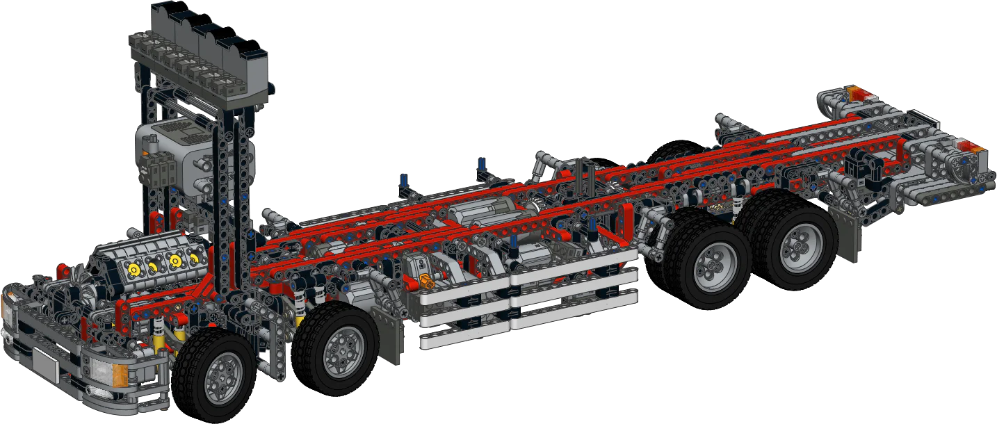 Kawasaki Logistics Trailer Truck 启智乐 23025 image 29