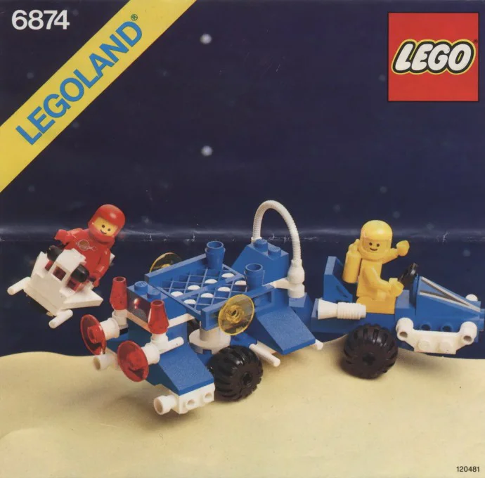 Space: Moon Car 乐高 LEGO 6874 image 1