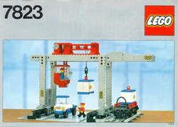 Crane: Container Yard of Locomotive