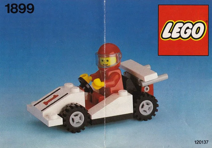 Car number one 乐高 LEGO 1899 image 1
