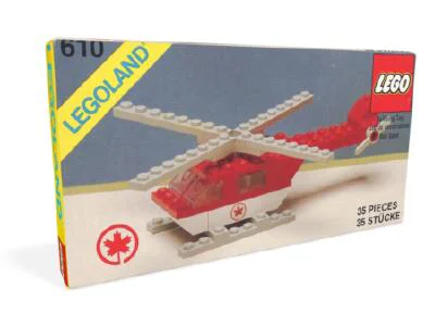Rescue helicopters 乐高 LEGO 610-2 image 1