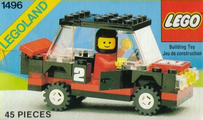 Pulling cars 乐高 LEGO 1496 image 1
