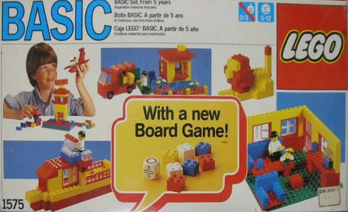 Basic Set 5+ with Board Game 乐高 LEGO 1575-2