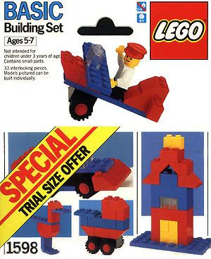 Mini Trial Size 乐高 LEGO 1598