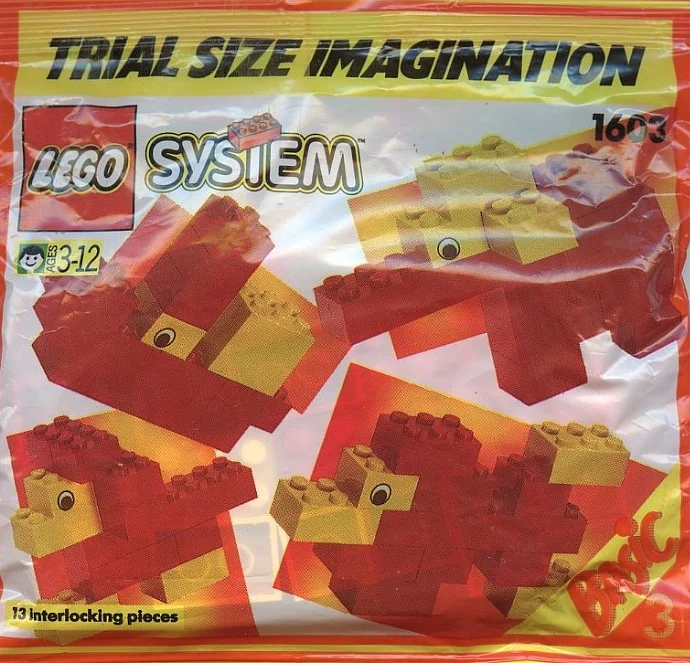 English translation:

Basic Set 3+ 乐高 LEGO 1603