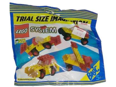 "Hong se car" 乐高 LEGO 1606 image 2