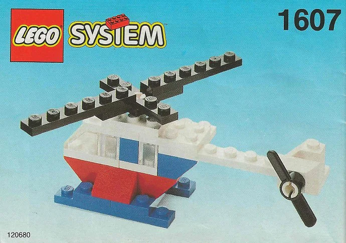 Helicopter 乐高 LEGO 1607 image 1