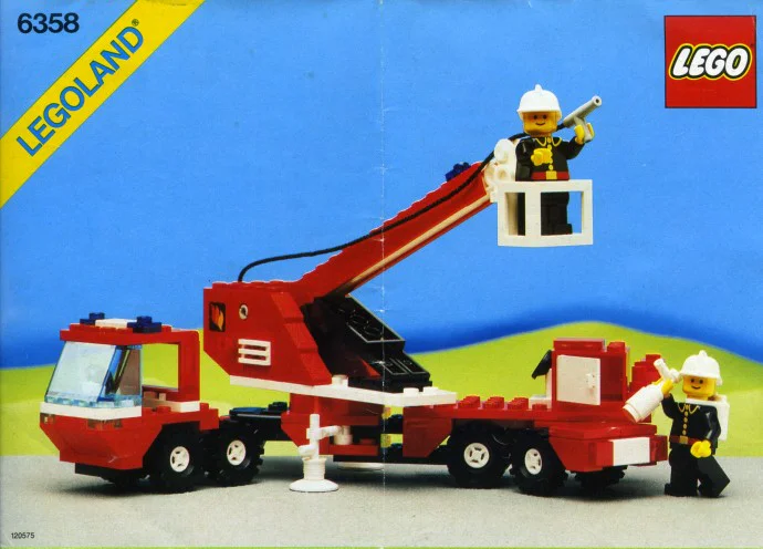 Fire: fire truck 乐高 LEGO 6358 image 1