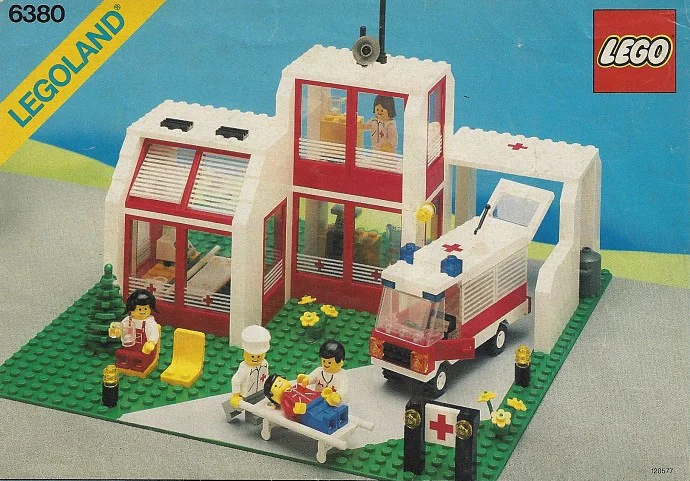 First aid centre 乐高 LEGO 6380 image 1