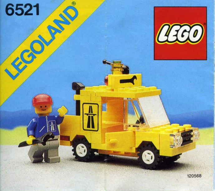 Car recovery 乐高 LEGO 6521 image 1