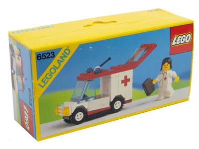 Red Cross Ambulance 乐高 LEGO 6523 image 2