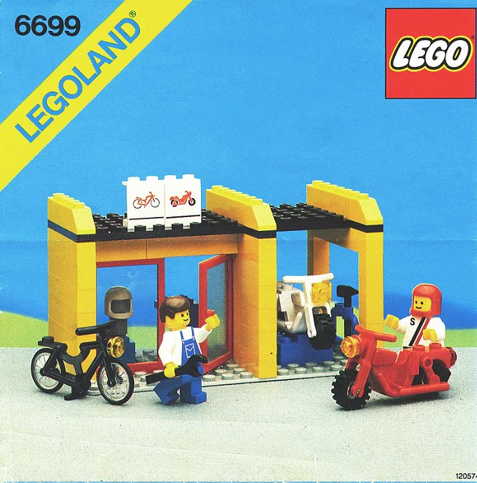Bicycle repair shop 乐高 LEGO 6699 image 1