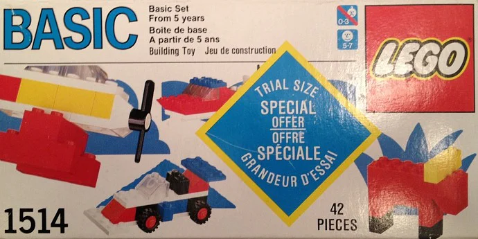 "Miniature Construction Set" 乐高 LEGO 1514