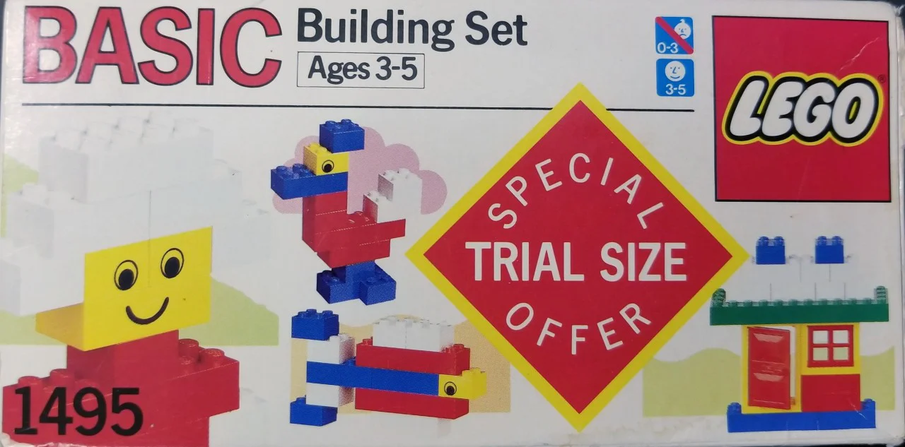 Basic Building Set Trial Size 乐高 LEGO 1495 image 1