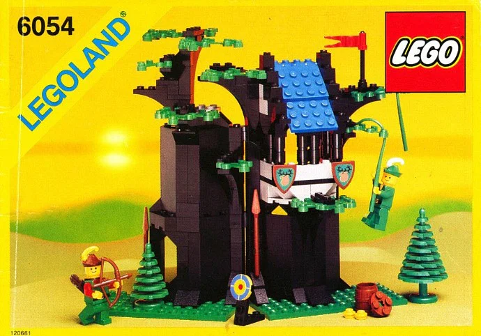 Castle: Forest Man's hideout 乐高 LEGO 6054 image 1