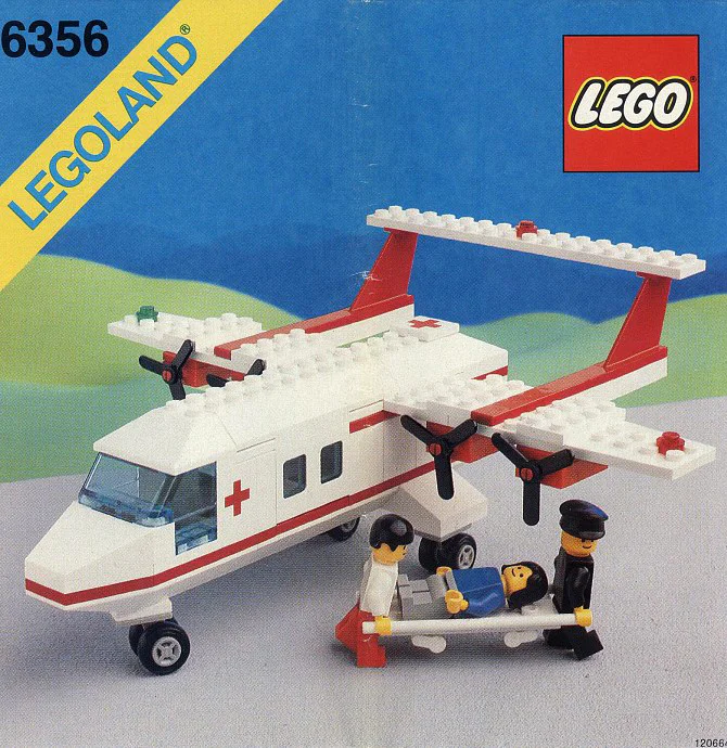 The Medical Star rescue plane 乐高 LEGO 6356 image 1