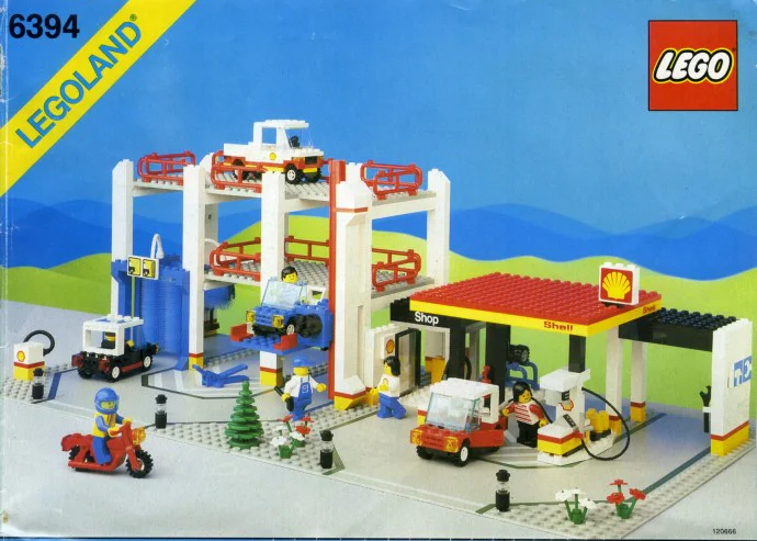Subway parking 乐高 LEGO 6394 image 1