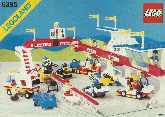 Race: A track of victory 乐高 LEGO 6395 image 1