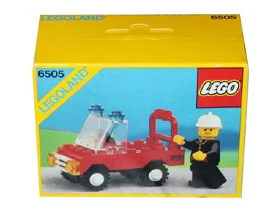 Fire chief's car 乐高 LEGO 6505 image 2