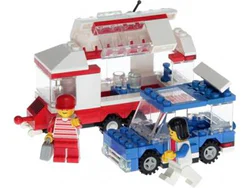 A vacation camper
