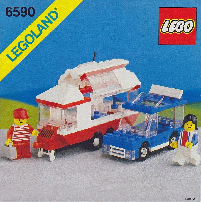A vacation camper 乐高 LEGO 6590 image 1