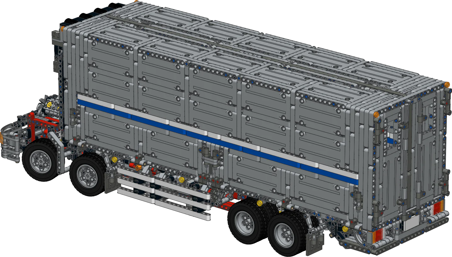 Kawasaki Logistics Trailer Truck 启智乐 23025 image 34