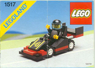 Black racing 乐高 LEGO 1517 image 1