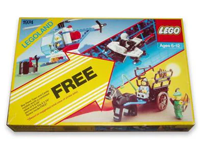 Three-Piece Set 乐高 LEGO 1974