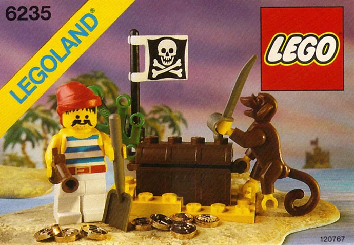 Pirates: treasures buried 乐高 LEGO 6235 image 1