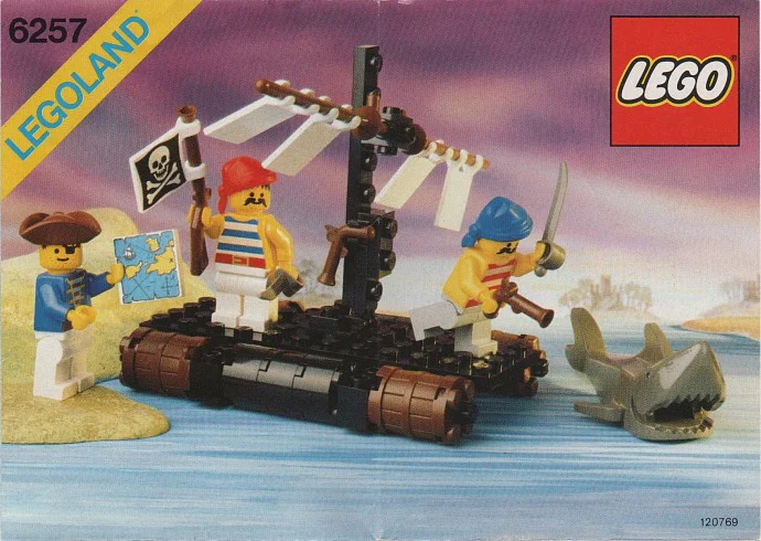 Pirate: Raft of a Drifter 乐高 LEGO 6257 image 1
