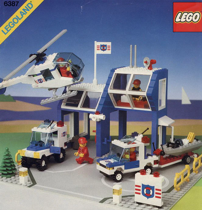 Coastal Rescue Base 乐高 LEGO 6387 image 1