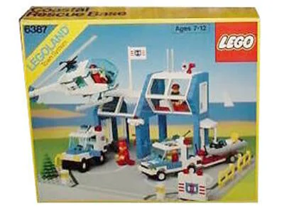 Coastal Rescue Base 乐高 LEGO 6387 image 2