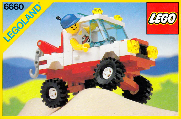 Clearing Away Scraps of Cars 乐高 LEGO 6660