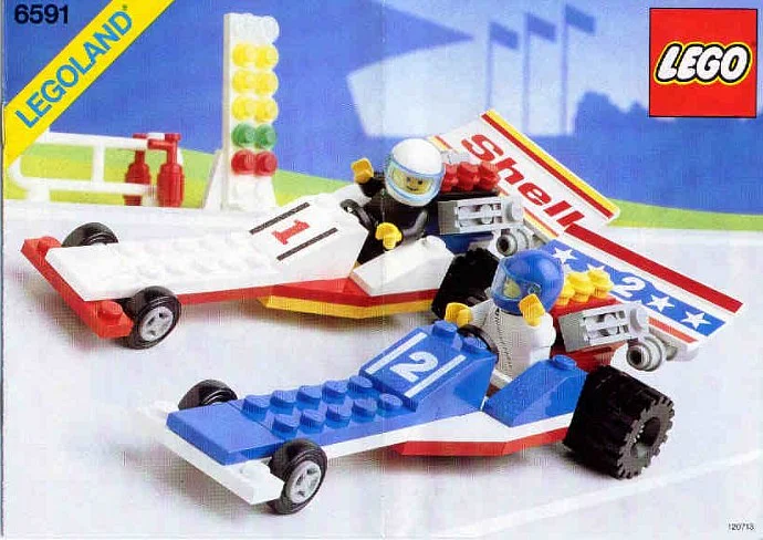 Nitro, short-range and straight-line 乐高 LEGO 6591 image 1