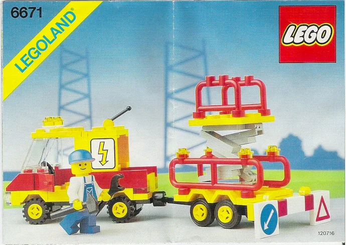 Public repair elevators 乐高 LEGO 6671 image 1