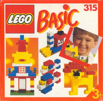 Basic Building Set, 3+ 乐高 LEGO 315