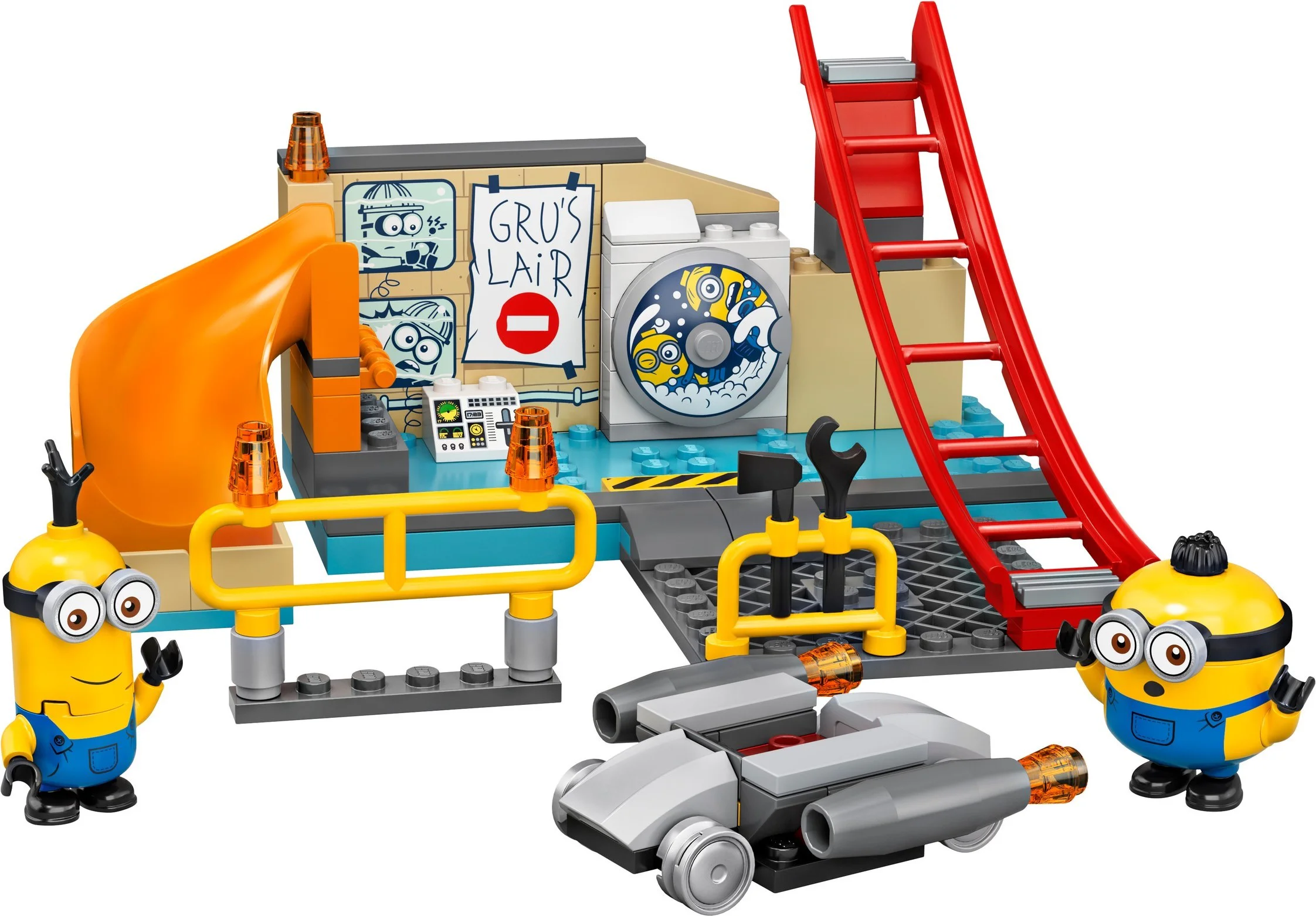 The Yellow Man Operator at Gru Lab 乐高 LEGO 75546