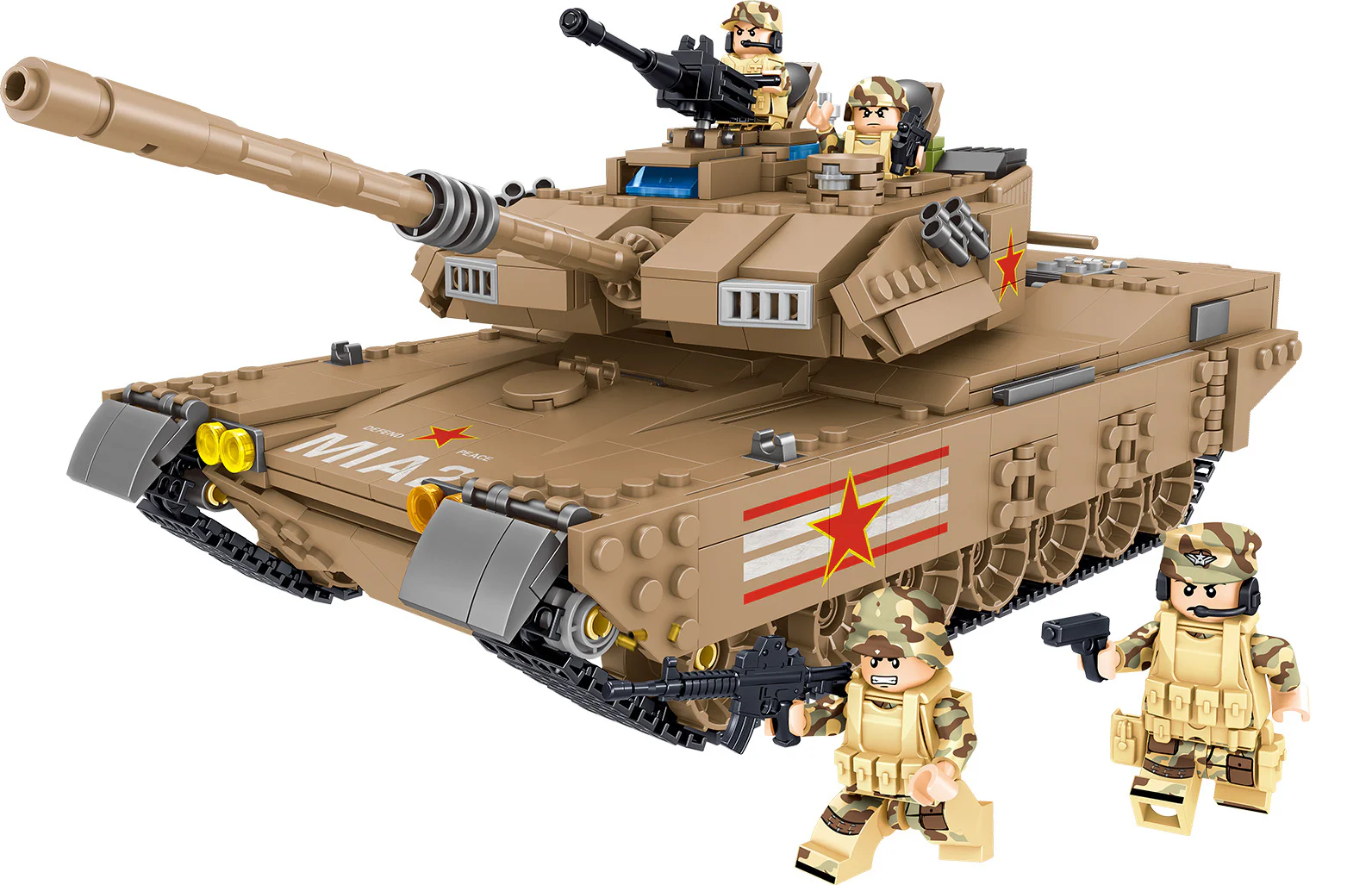 TANK LEGION: CHINA M1A2 MAIN BATTLE TANK 哲高 ZHEGAO QL0129 image 1