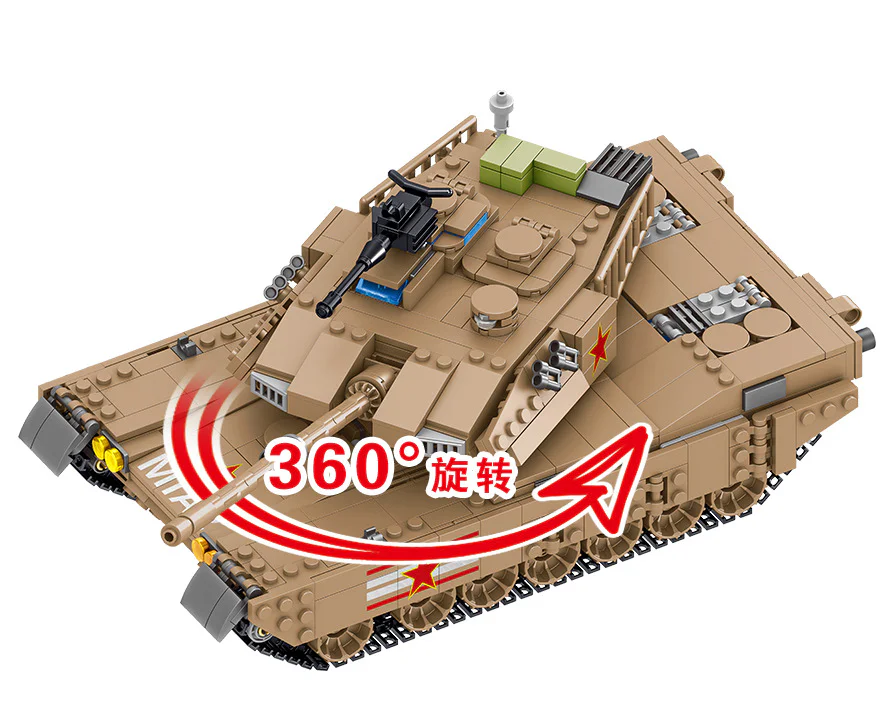 TANK LEGION: CHINA M1A2 MAIN BATTLE TANK 哲高 ZHEGAO QL0129 image 3