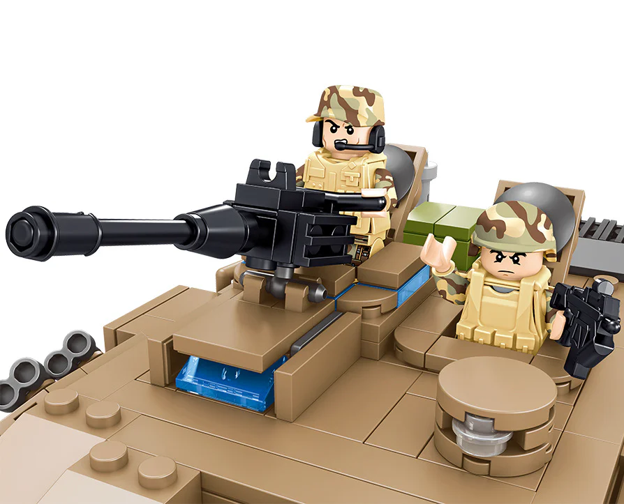 TANK LEGION: CHINA M1A2 MAIN BATTLE TANK 哲高 ZHEGAO QL0129 image 4